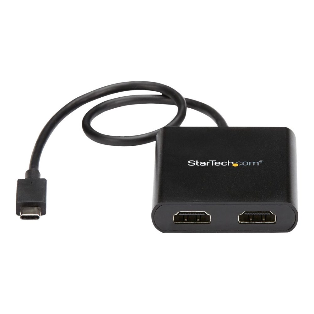 StarTech.com StarTech.com MST-hubb med två portar för USB-C till HDMI - 4K 30 Hz - adapterkabel - HDMI / USB
