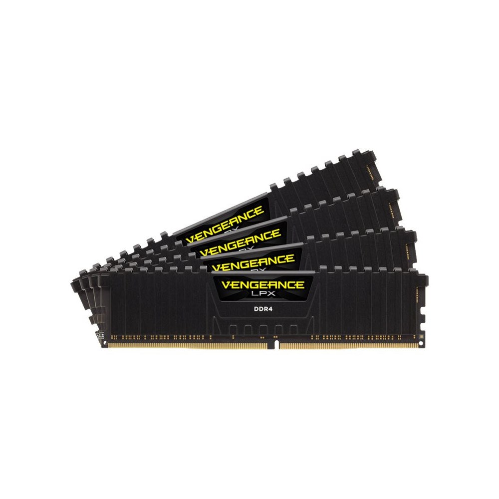 Corsair CORSAIR Vengeance LPX - DDR4 - sats - 64 GB: 4 x 16 GB - DIMM 288-pin - 3200 MHz / PC4-25600 - ej buffrad