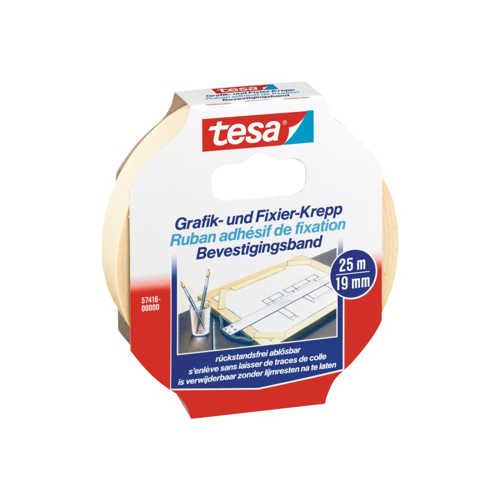 Beiersdorf Tesa kontorstejp - 19 mm x 25 m