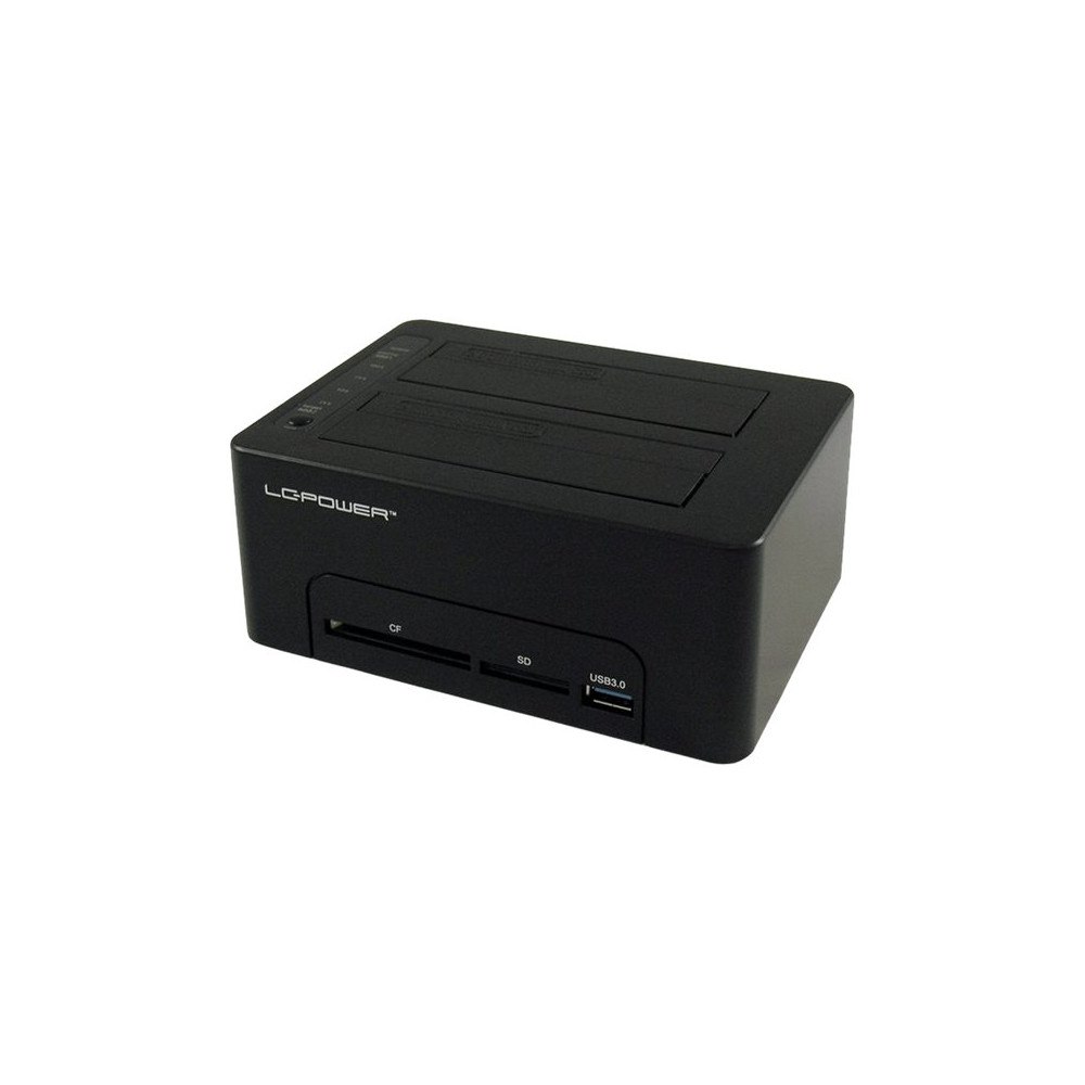 LC Power LC Power LC-DOCK-U3-CR - HDD dockningsstation - SATA - USB 3.0