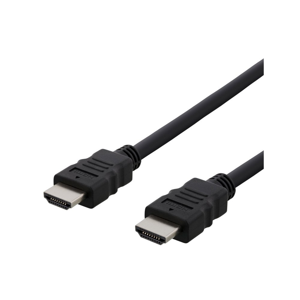 Deltaco DELTACO HDMI-920 - HDMI-kabel med Ethernet - 2 m