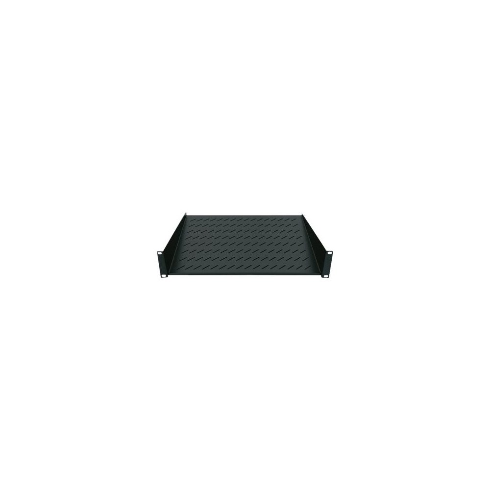 IC Intracom Intellinet 19" Cantilever Shelf, 1U, 2-Point Front Mount, 150mm Depth, Max 25kg, Black, Three Year Warranty - hylla för...