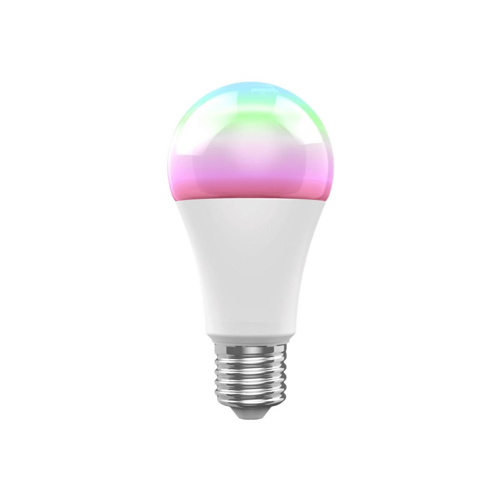 WOOX Woox R9074 - LED-glödlampa - E27 - 10 W - RGB/mjukt varmt vitt ljus - 2700-6500 K