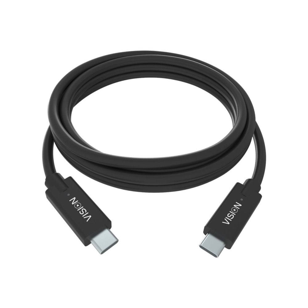 Vision Vision - USB typ C-kabel - USB-C till USB-C - 2 m