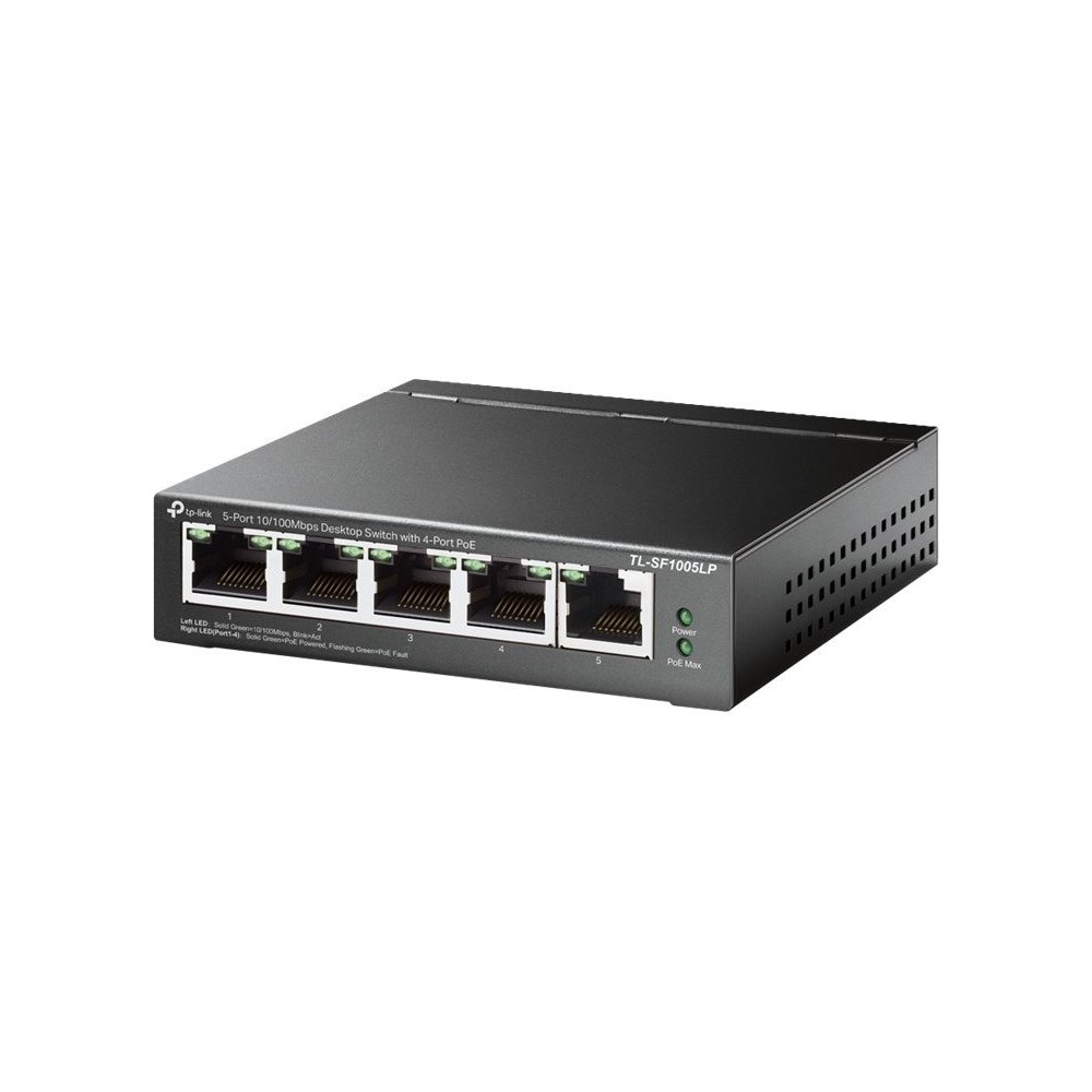 TP-LINK Technologies TP-Link TL-SF1005LP - V1 - switch - 5 portar - ohanterad