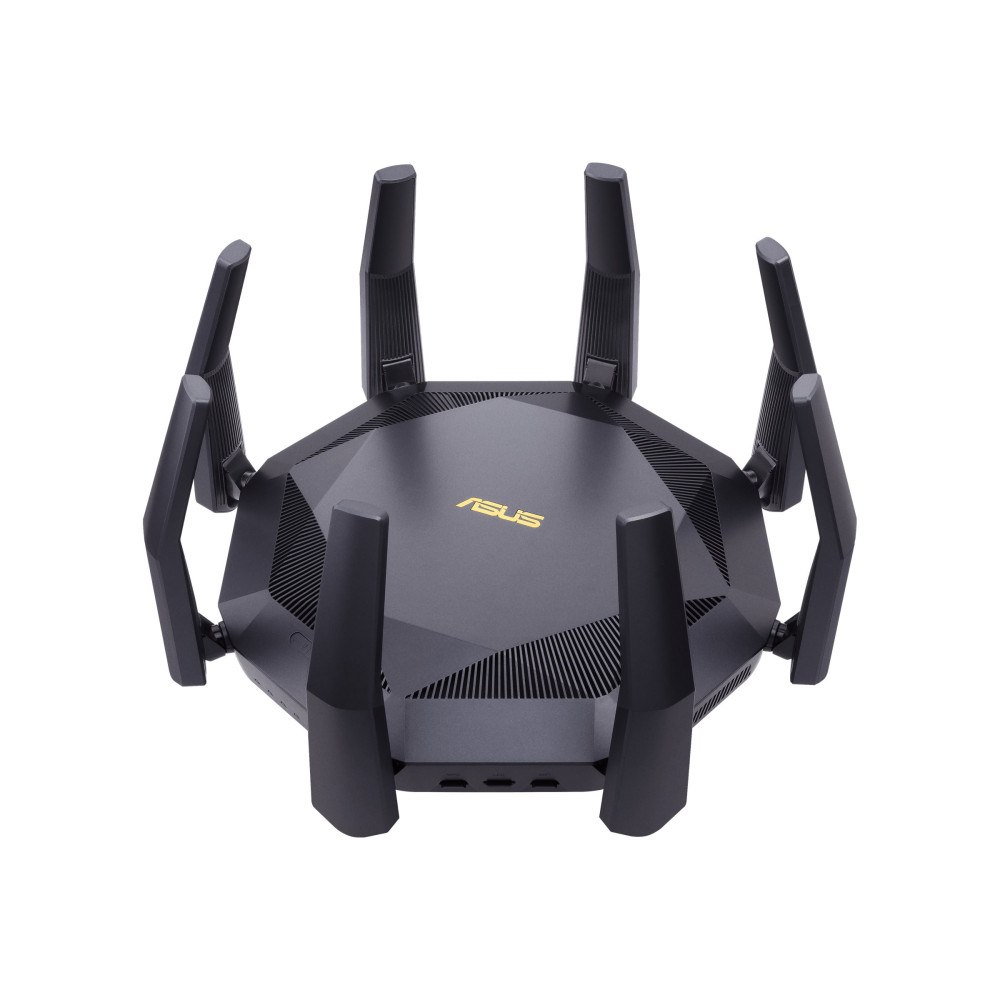 ASUSTeK COMPUTER ASUS RT-AX89X - trådlös router - Wi-Fi 6 - skrivbordsmodell