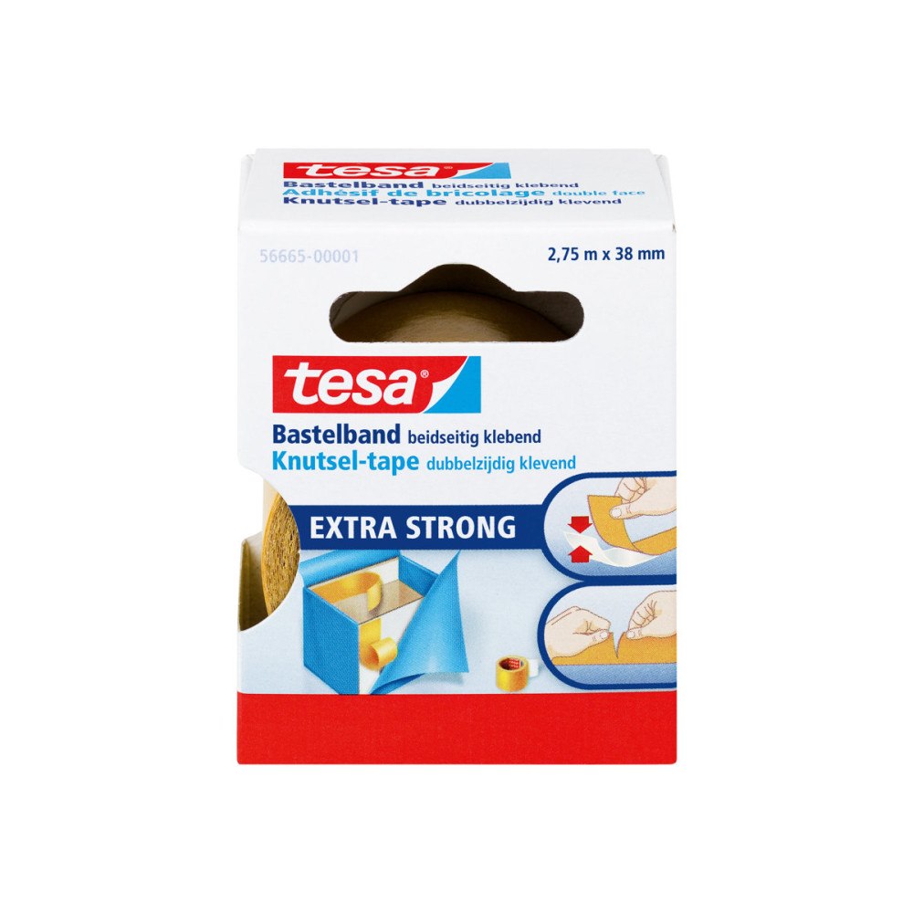 Beiersdorf Tesa dubbelsidig tejp - 38 mm x 2.75 m