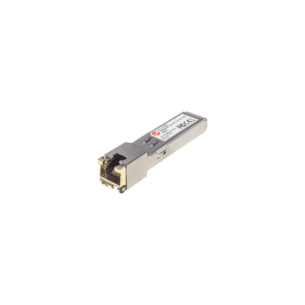 intellinet Intellinet Transceiver Module Optical, Gigabit RJ45 Copper SFP, 1000Base-T (RJ45) port, 100m, MSA Compliant, Equivalent...