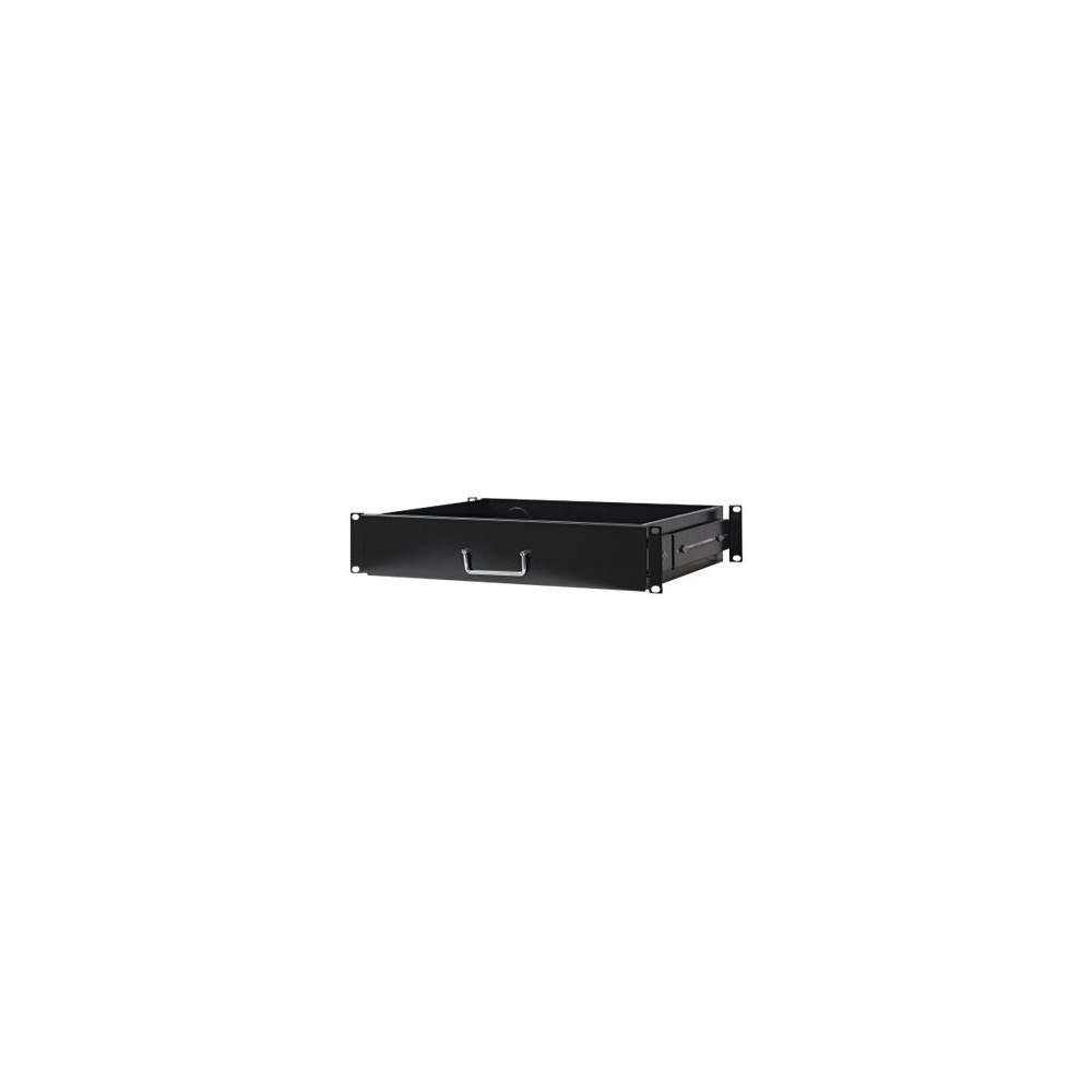 intellinet Intellinet 19" Drawer Shelf, 2U, Shelf Depth 350mm, Max 30kg, Black, Three Year Warranty - racklåda - 2U