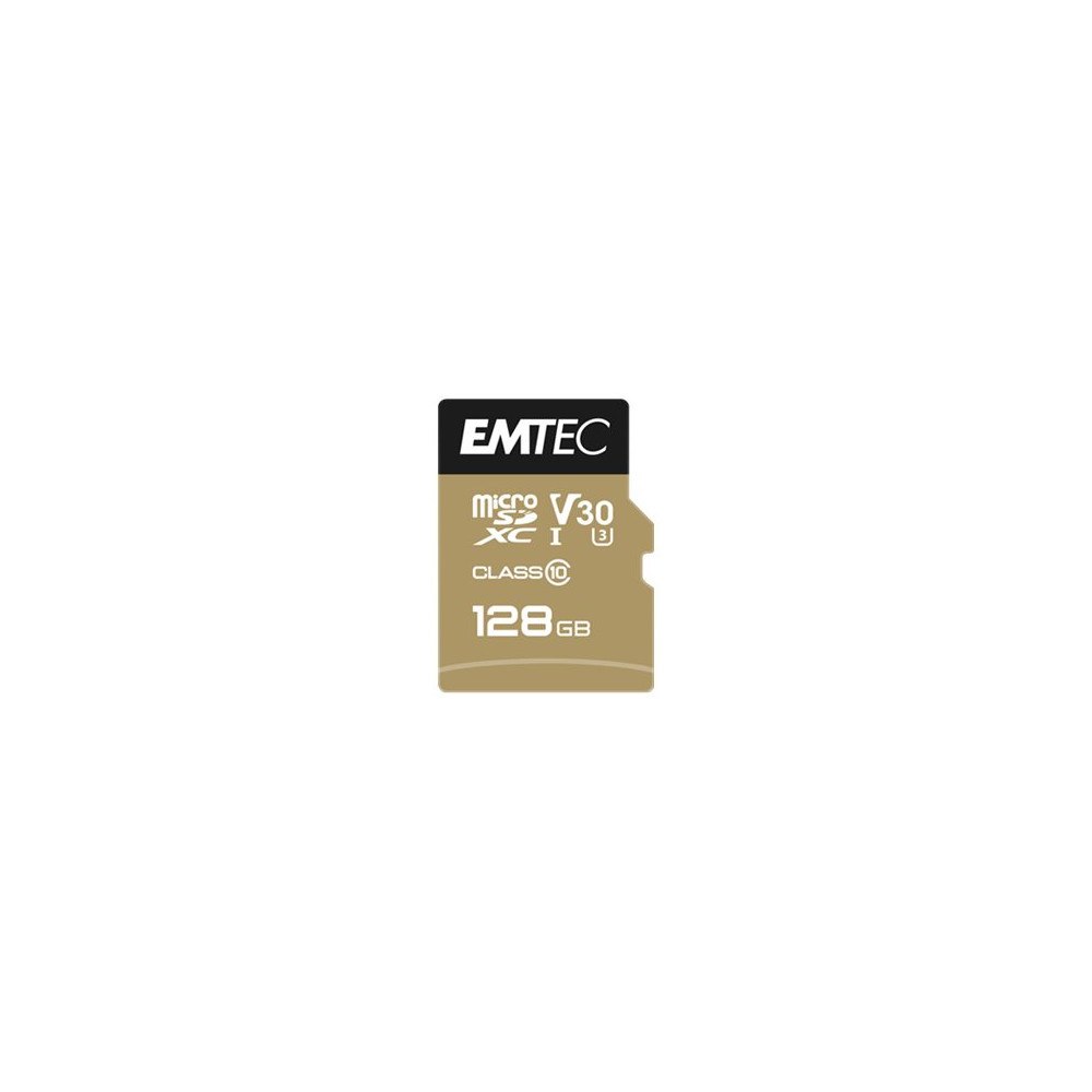 EMTEC International EMTEC SpeedIN' PRO - flash-minneskort - 128 GB - mikroSDXC UHS-I