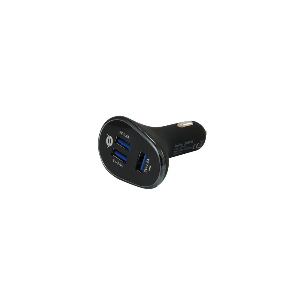 Conceptronic Conceptronic CARDEN strömadapter för bil - USB - 31.5 Watt