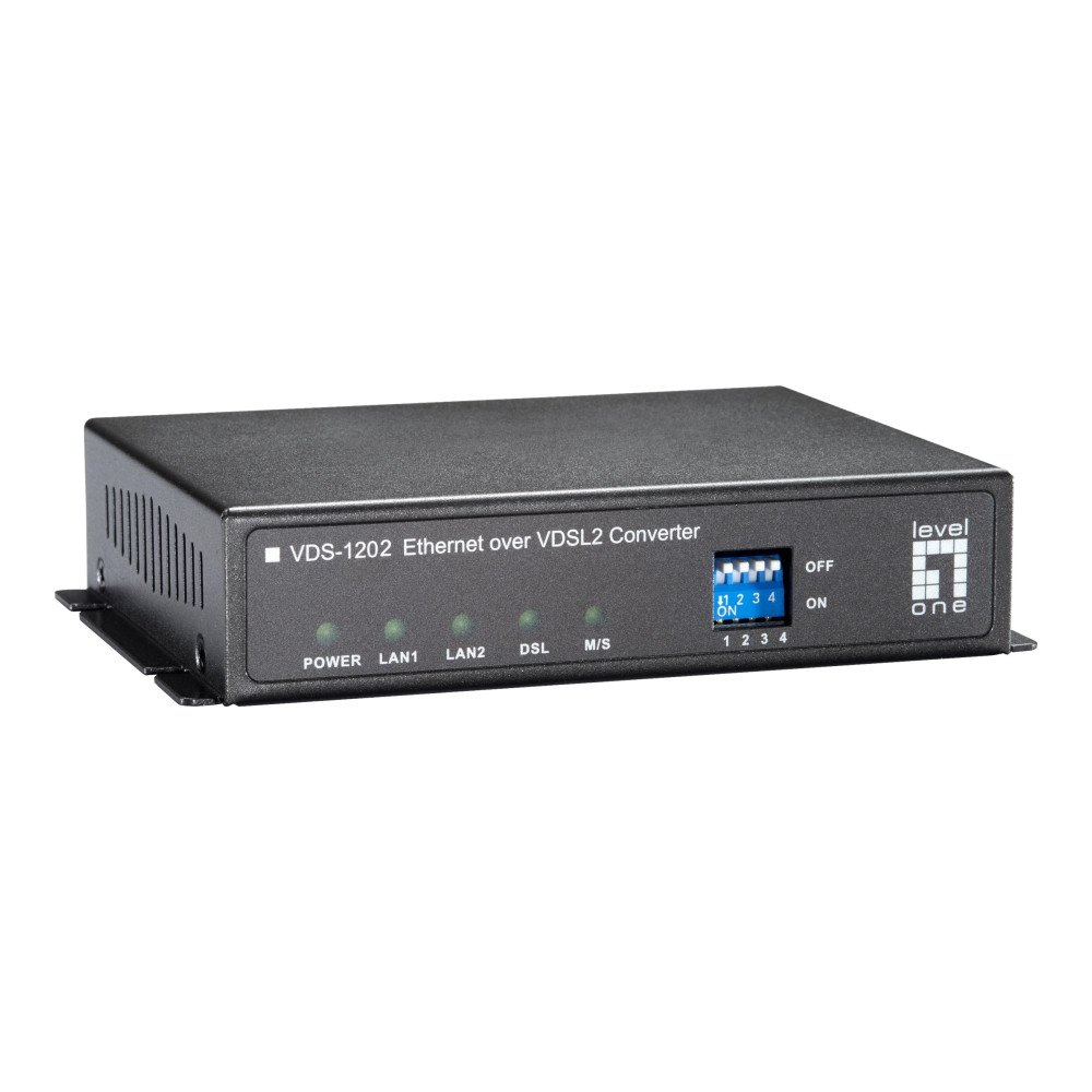 LevelOne LevelOne VDS-1202 - short-haul-modem - 10Mb LAN, 100Mb LAN, Ethernet over VDSL