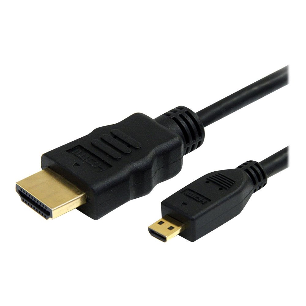 StarTech.com StarTech.com 1m High Speed HDMI Cable with Ethernet HDMI to HDMI Micro - HDMI-kabel med Ethernet - 1 m