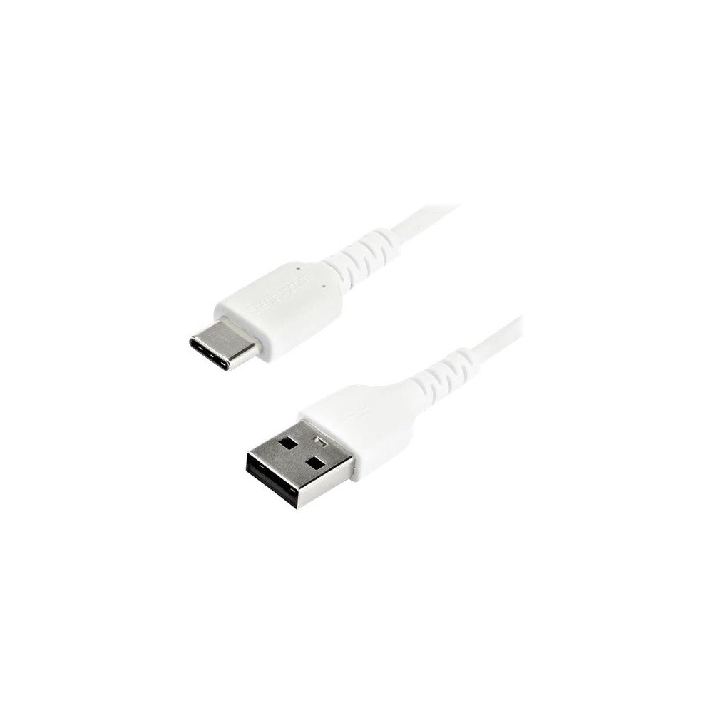StarTech.com StarTech 2 m USB 2.0 till USB-C-kabel - vit - USB typ C-kabel - USB till USB-C - 2 m