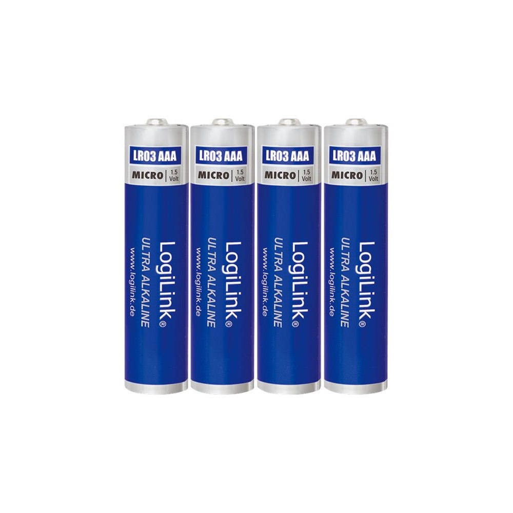 2direct LogiLink Ultra Power Micro batteri - 4 x AAA - alkaliskt