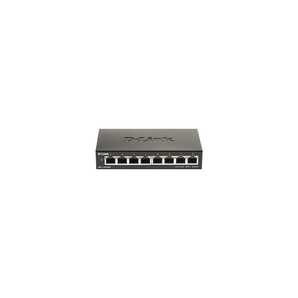 D-Link D-Link DGS 1100-08V2 - switch - 8 portar - smart