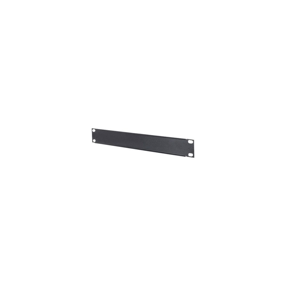 intellinet Intellinet 10" Blank Panel, 1U Cover for Unused Space in 10" Cabinet, Metal, Black - täckpanel - 1U