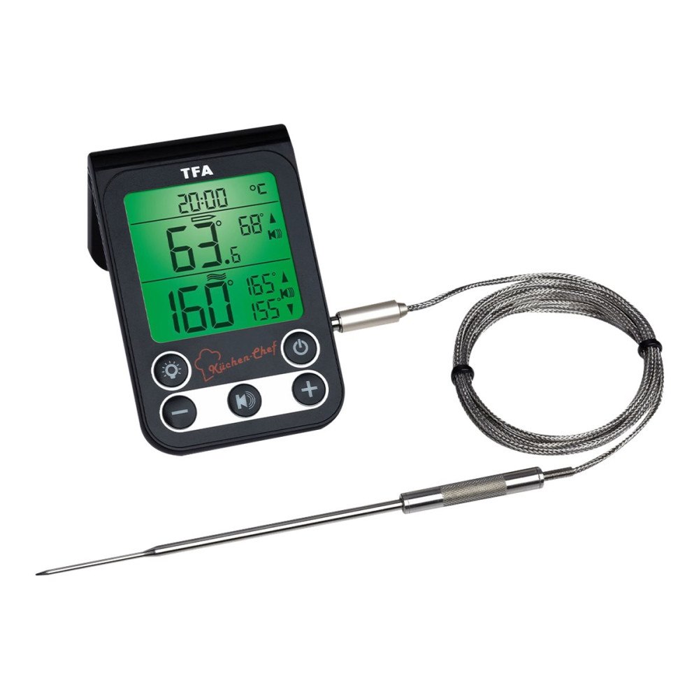 TFA Dostmann TFA Küchen-Chef - digital termometer - svart