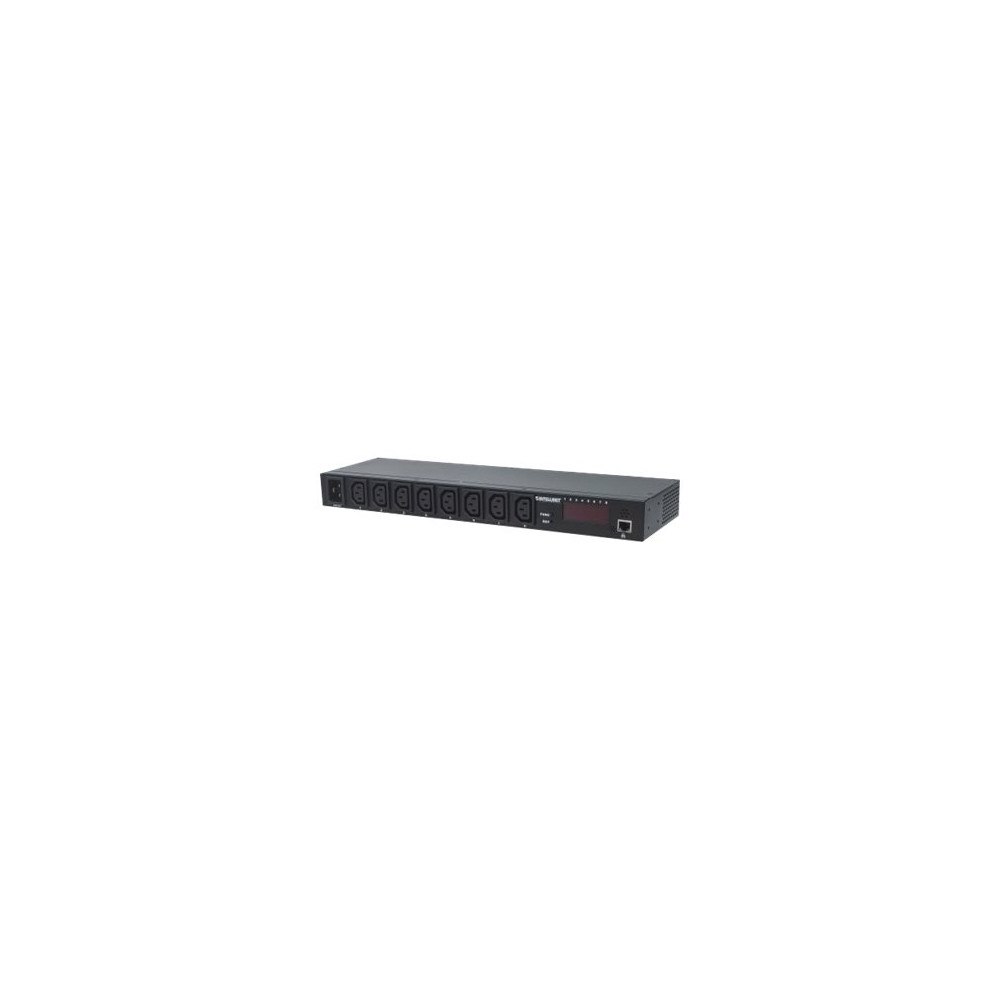 intellinet Intellinet 19" Intelligent 8-Port PDU, 19" Rackmountable C13 Intelligent Power Distribution Unit; Monitors Power, Temper...