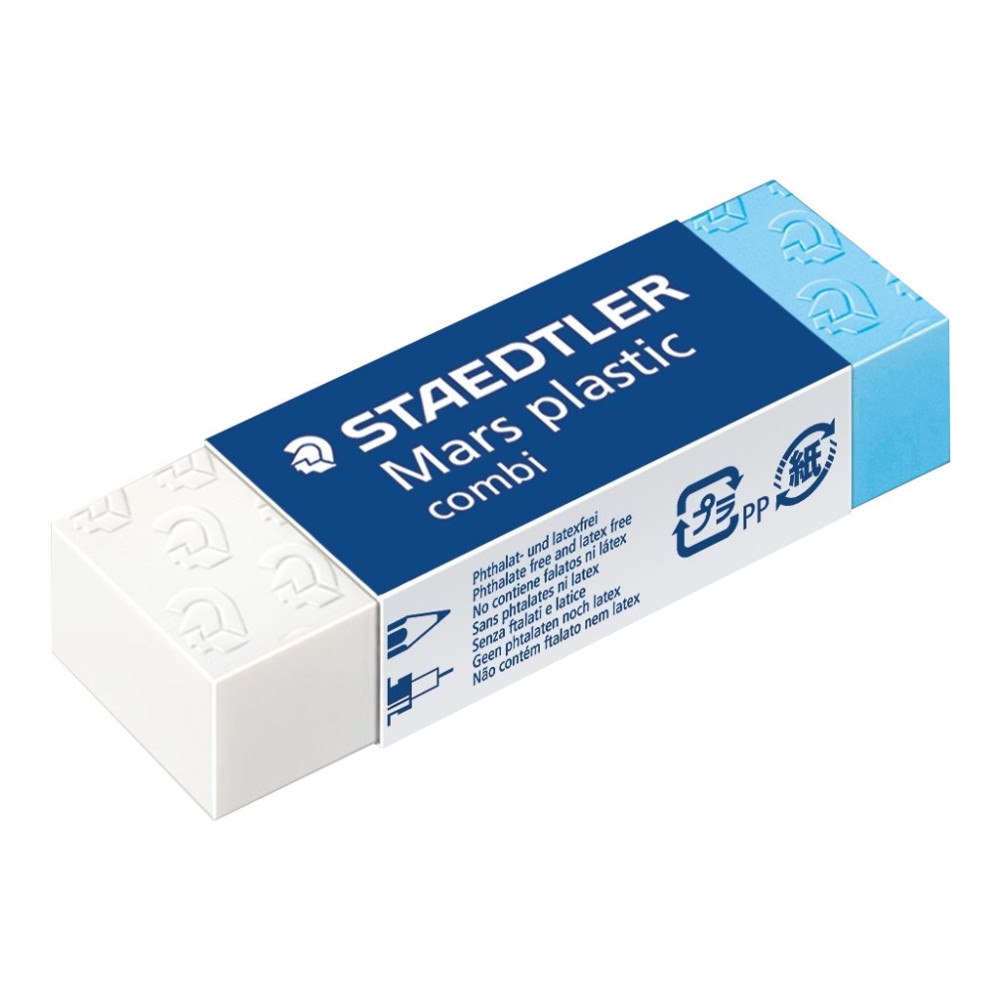 STAEDTLER STAEDTLER Mars plastic combi - radergummi - 6.5 x 2.3 x 1.3 cm