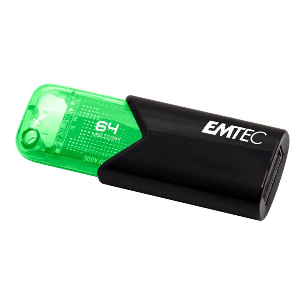 EMTEC International EMTEC B110 Click Easy 3.2 - USB flash-enhet - 64 GB