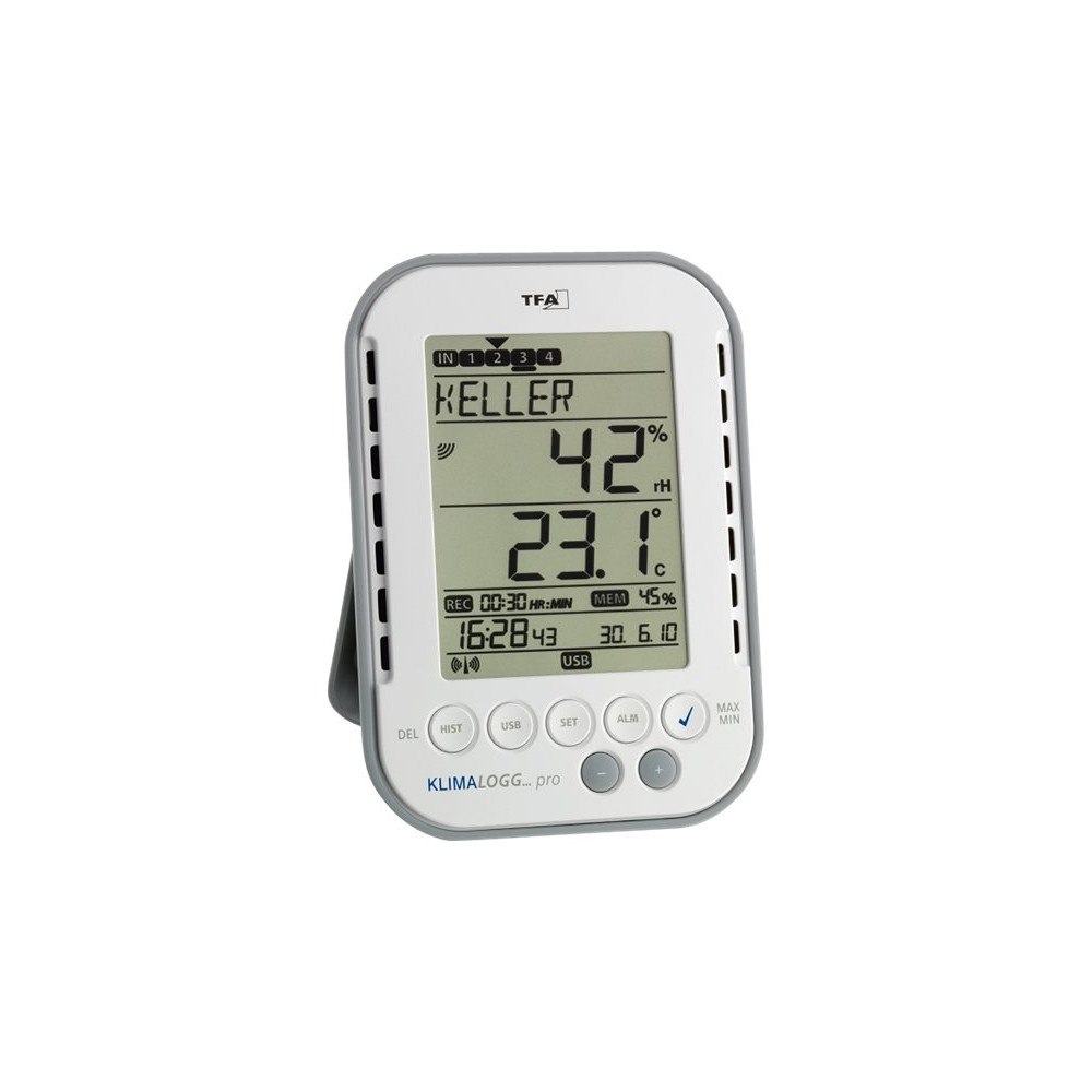 TFA Dostmann TFA KlimaLogg Pro - värmehygrometer
