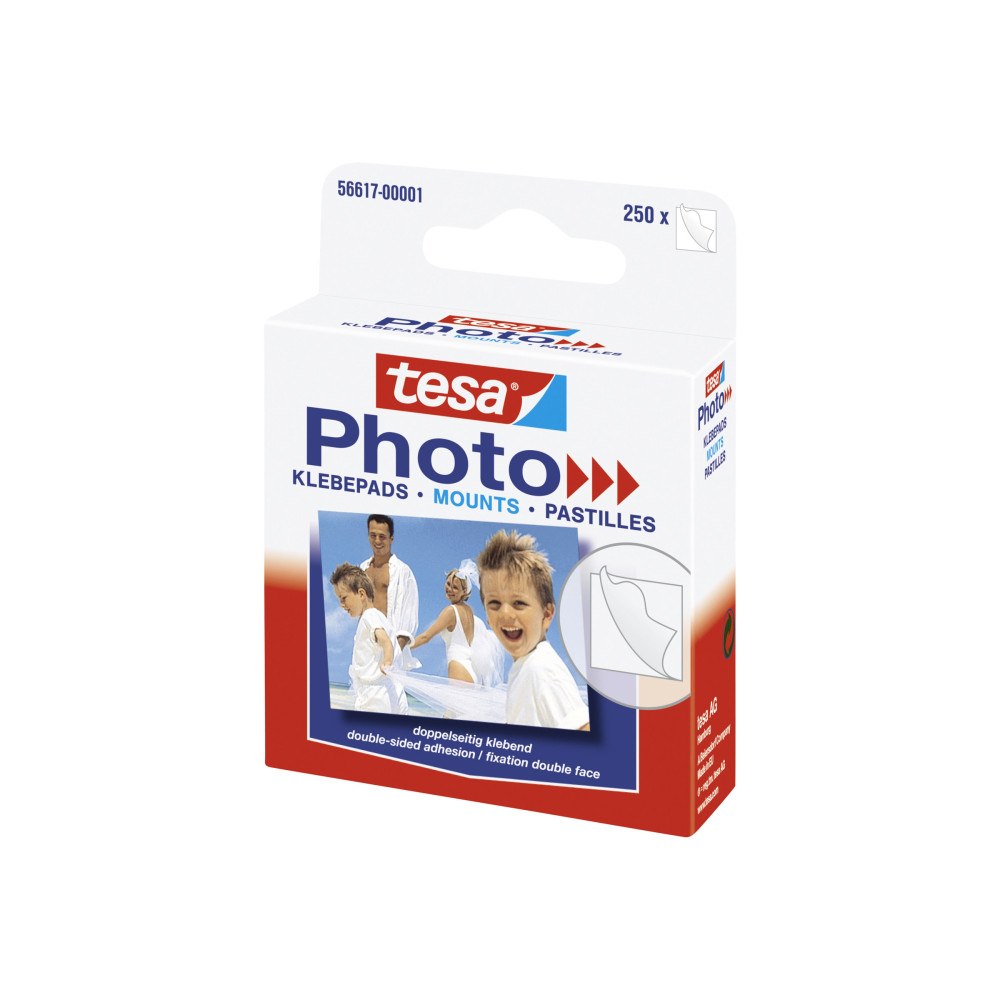 Beiersdorf Tesa - monteringsbindemedel - vit (paket om 250)