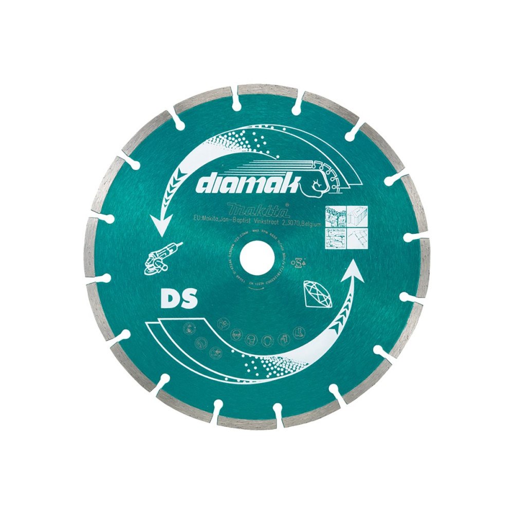 Makita Makita Diamak skärskiva i diamant - för betong, marmor, slate, soft brick, cement brick