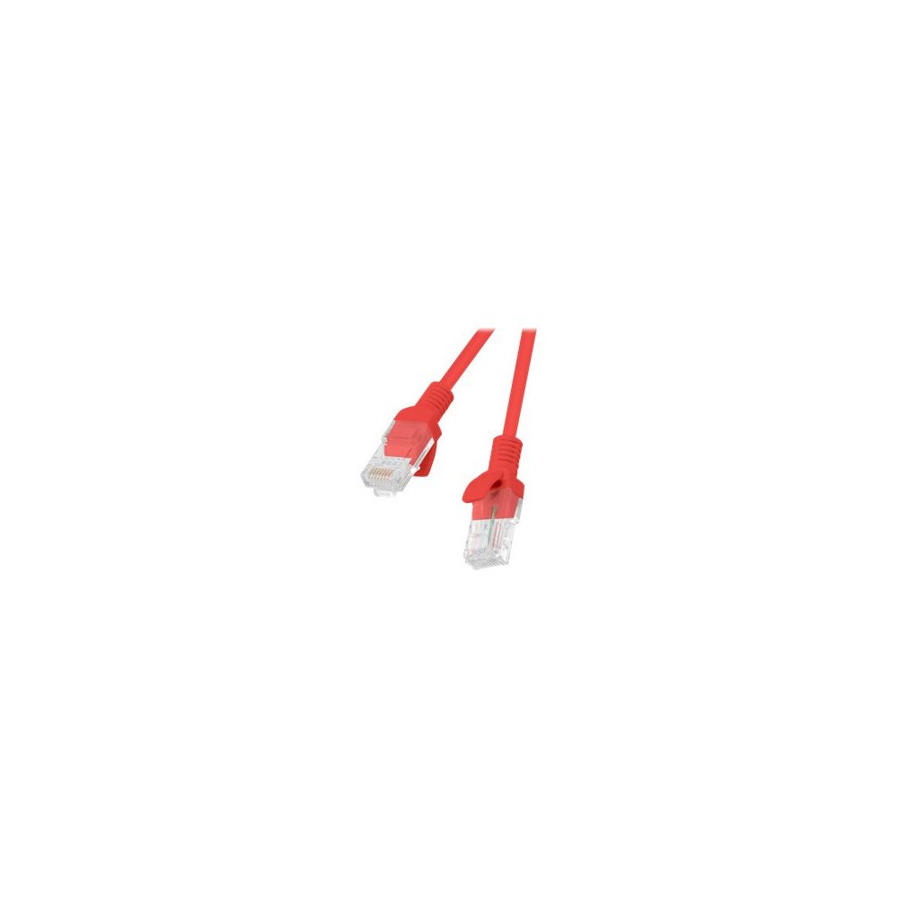LANBERG Lanberg patch-kabel - 50 cm - röd, RAL 3017