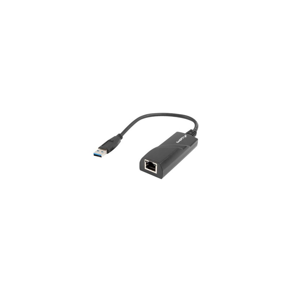 LANBERG Lanberg NC-1000-01 - nätverksadapter - USB 3.0 - Gigabit Ethernet