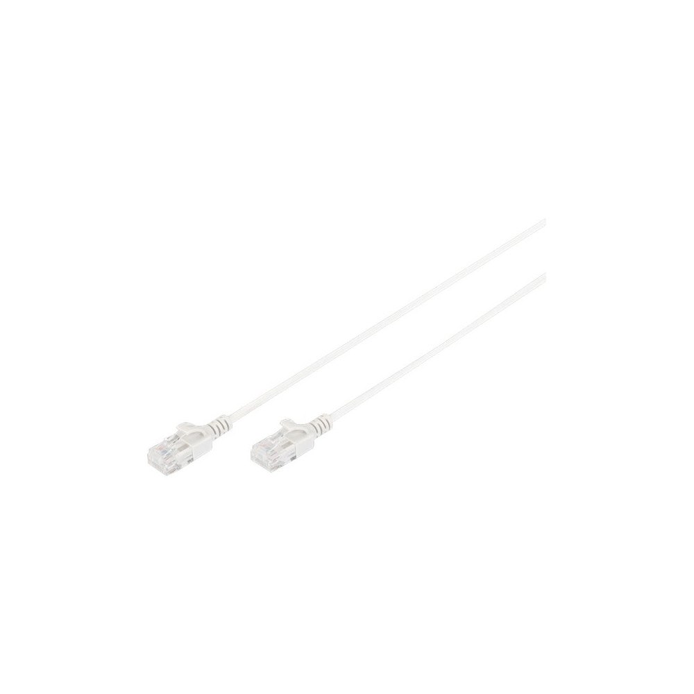 Digitus DIGITUS Slim - patch-kabel - 1 m - grå