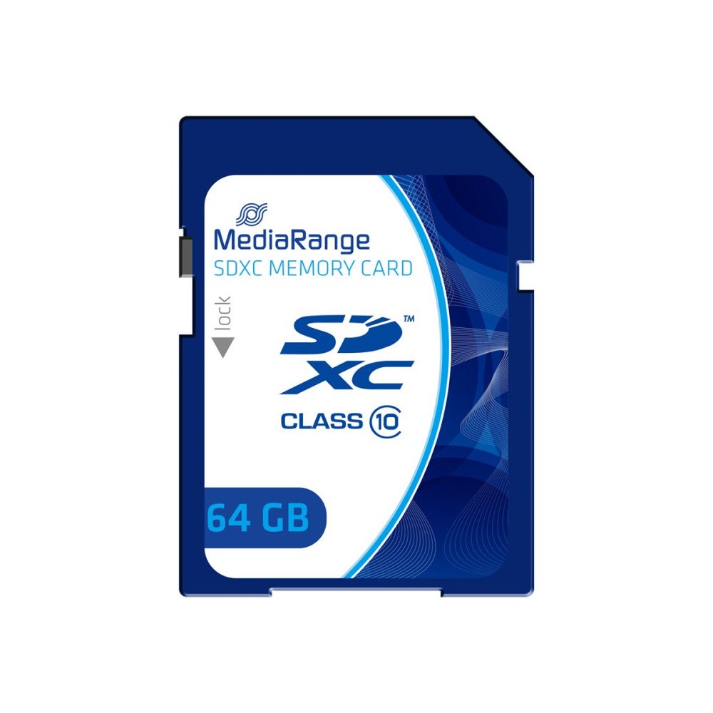 MediaRange MediaRange - flash-minneskort - 64 GB - SDXC