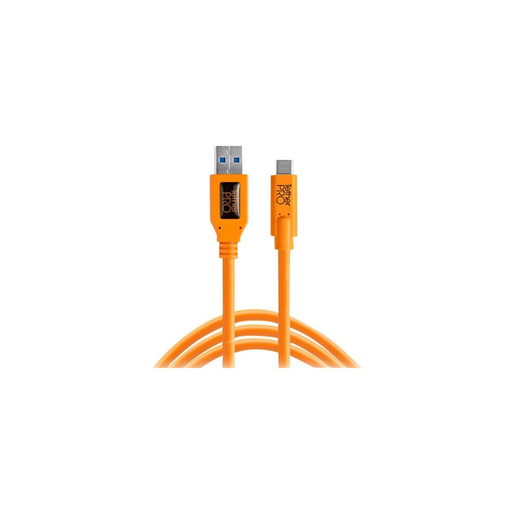 Tether Tools Tether Tools TetherPro - USB typ C-kabel - USB typ A till 24 pin USB-C - 4.6 m