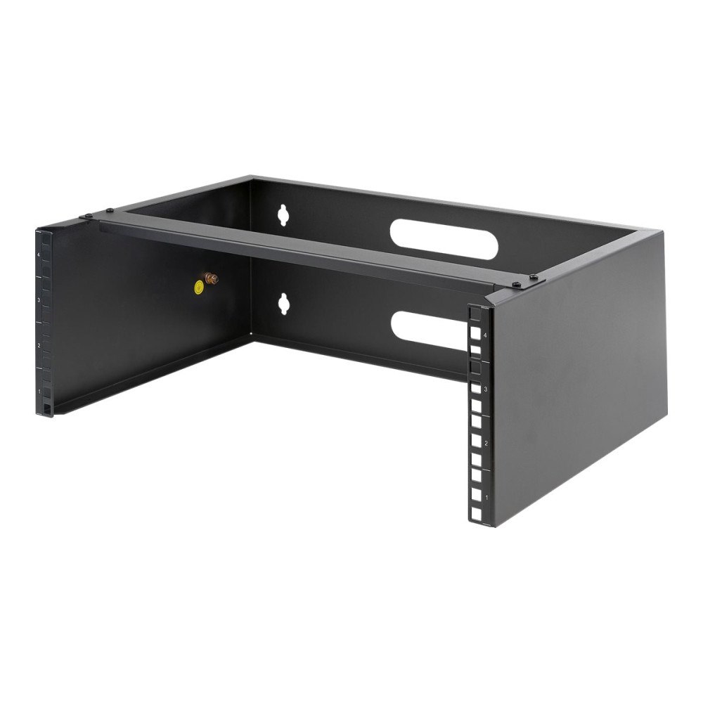 StarTech.com StarTech.com 4U Wall Mount Rack, 19" Wall Mount Network Rack, 13.78 inch Deep (Low Profile), Wall Mounting Patch Panel B...