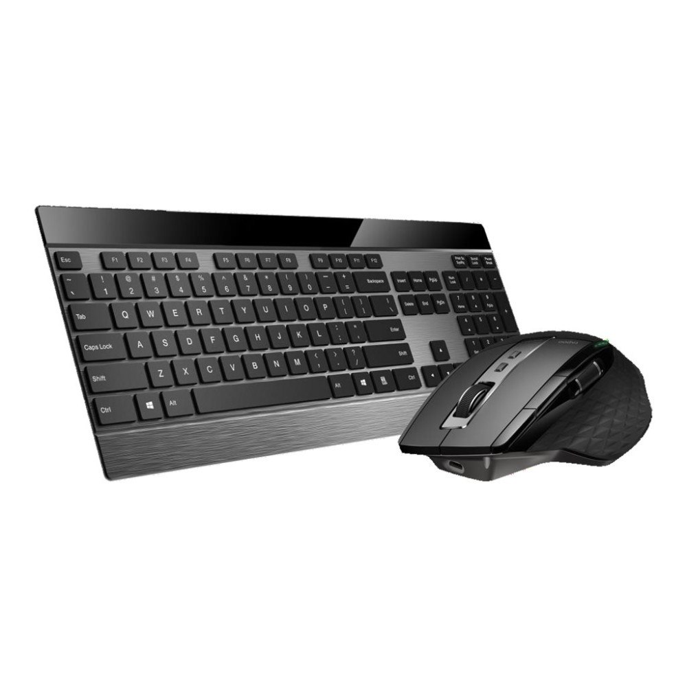 RAPOO Rapoo 9900M - sats med tangentbord och mus - holländsk - svart Inmatningsenhet