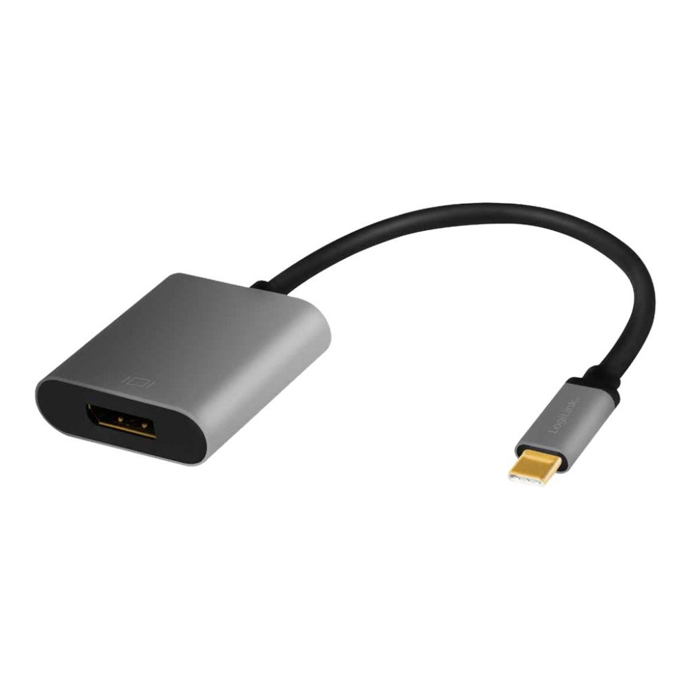 2direct LogiLink - videokort - USB-C till DisplayPort - 15 cm