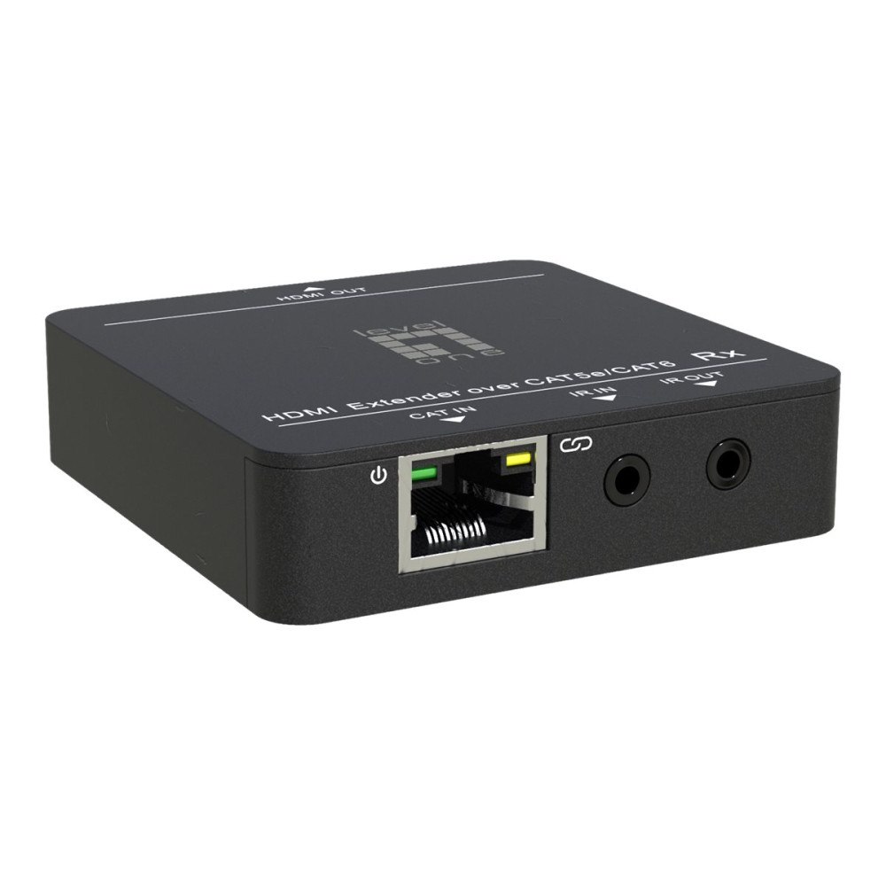 LevelOne LevelOne HVE-9006 - sändare och mottagare - förlängd räckvidd för audio/video - HDMI