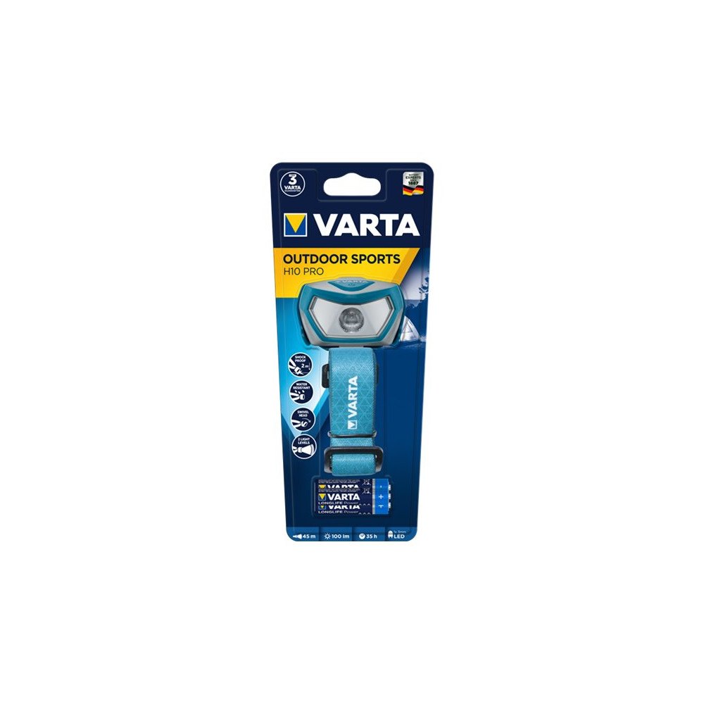 Varta Varta Outdoor Sports H10 PRO - huvudficklampa - LED
