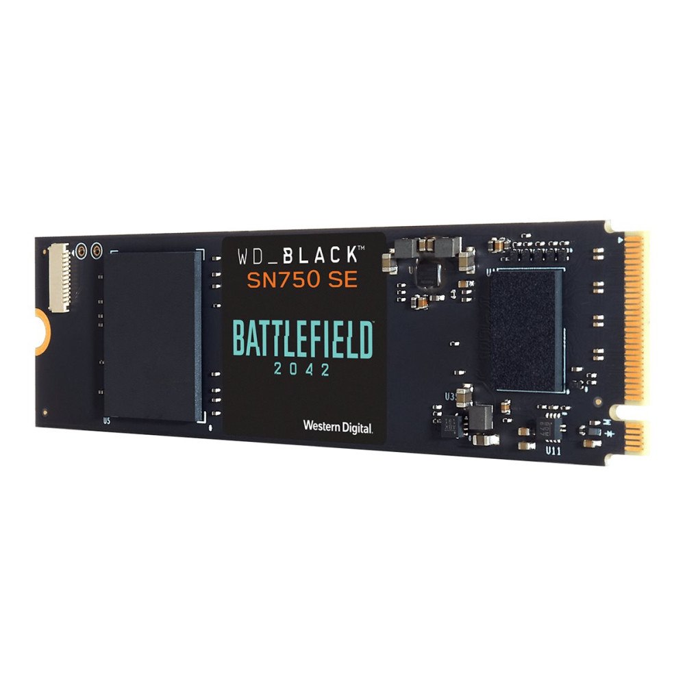 SANDISK WD_BLACK SN750 SE WDBB9J5000ANC - Battlefield 2042 Bundle - SSD - 500 GB - PCIe 4.0 (NVMe)