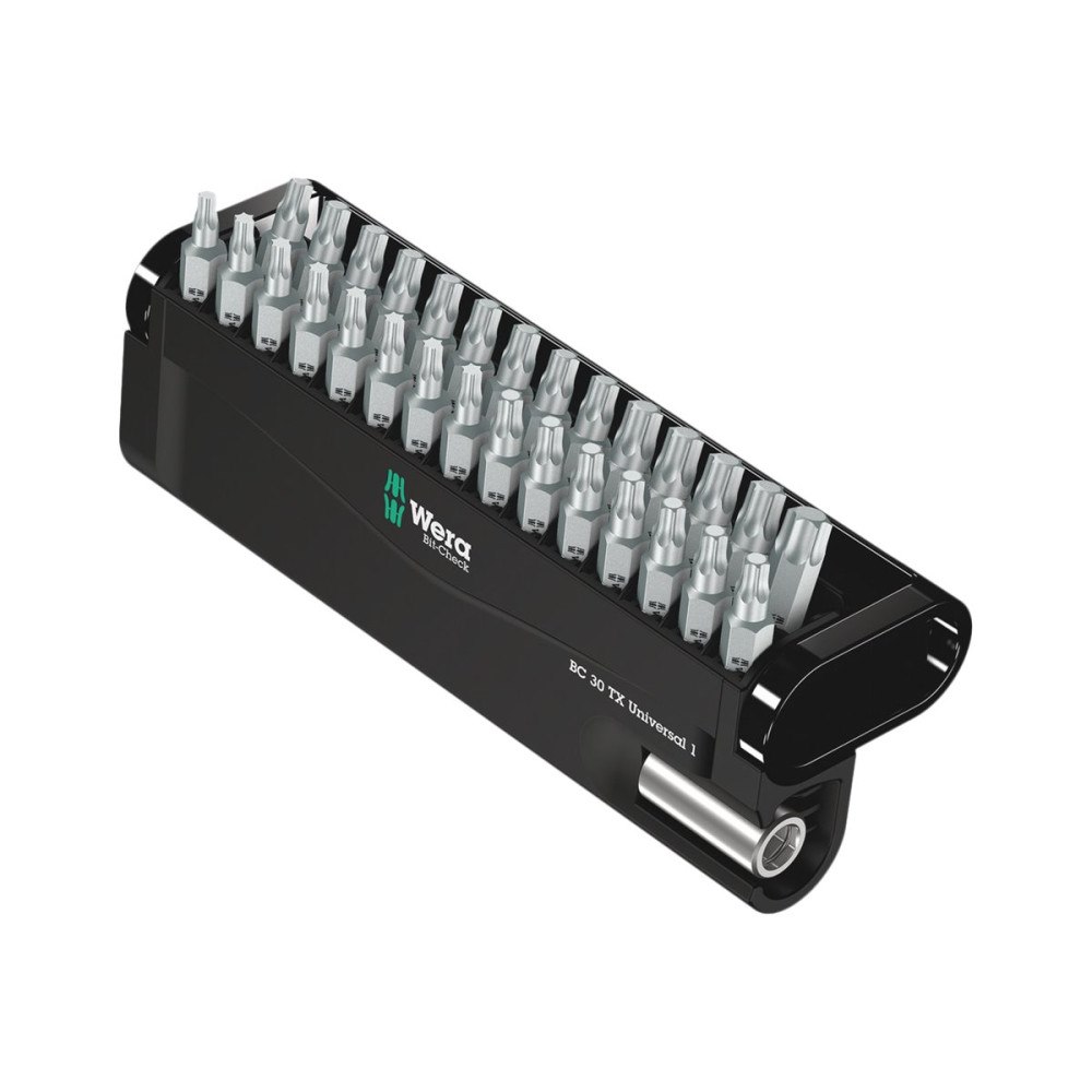 WERA WERK Wera Bit-Check 30 TX Universal 1 - skruvmejselbitsats - 30 delar