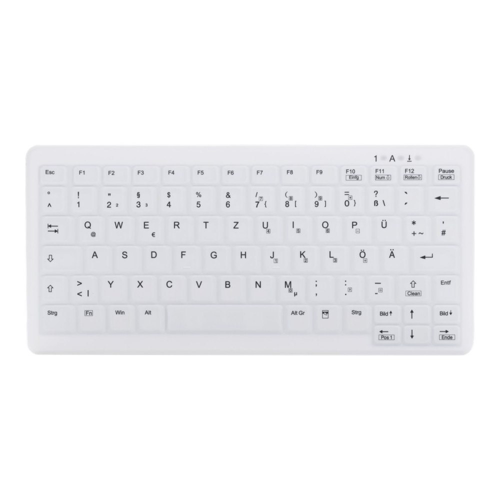 CHERRY Active Key MedicalKey AK-C4110 - tangentbord - QWERTZ - tysk - vit Inmatningsenhet