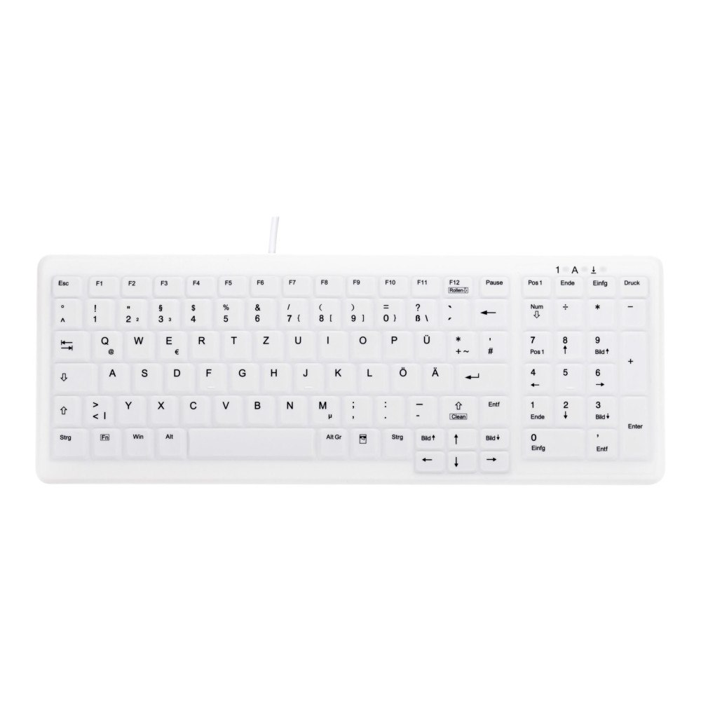 CHERRY Active Key MedicalKey AK-C7000 - tangentbord - tysk - vit Inmatningsenhet