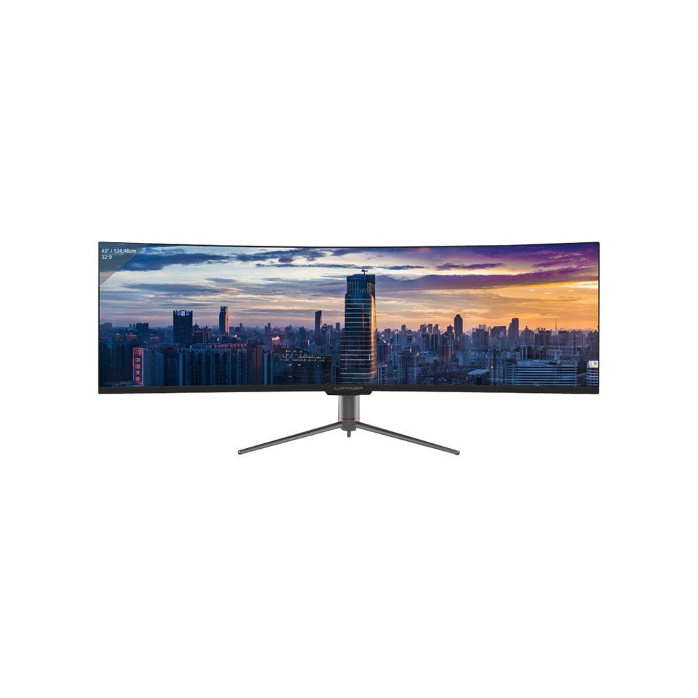 LC Power LC Power QLED monitor - böjd - 49"