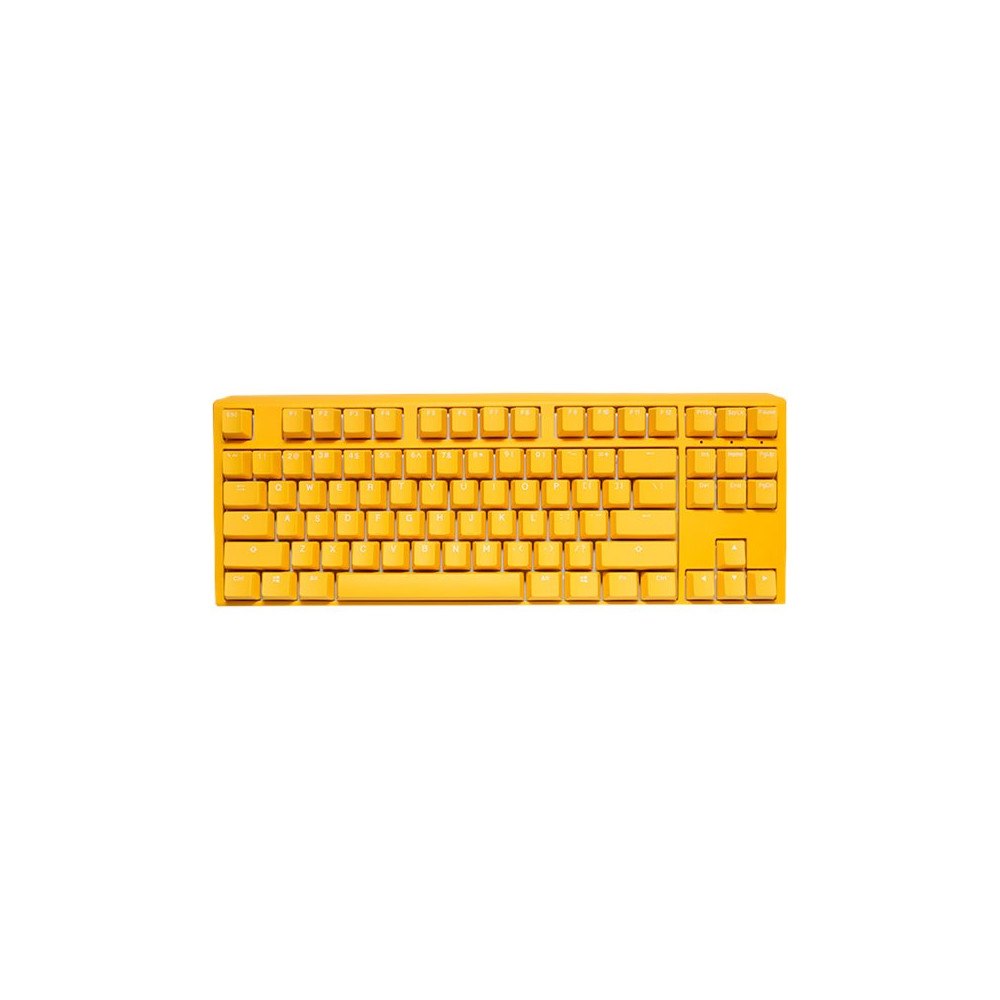 DuckyChannel International Ducky One 3 TKL - tangentbord - QWERTZ - tysk - yellow ducky Inmatningsenhet