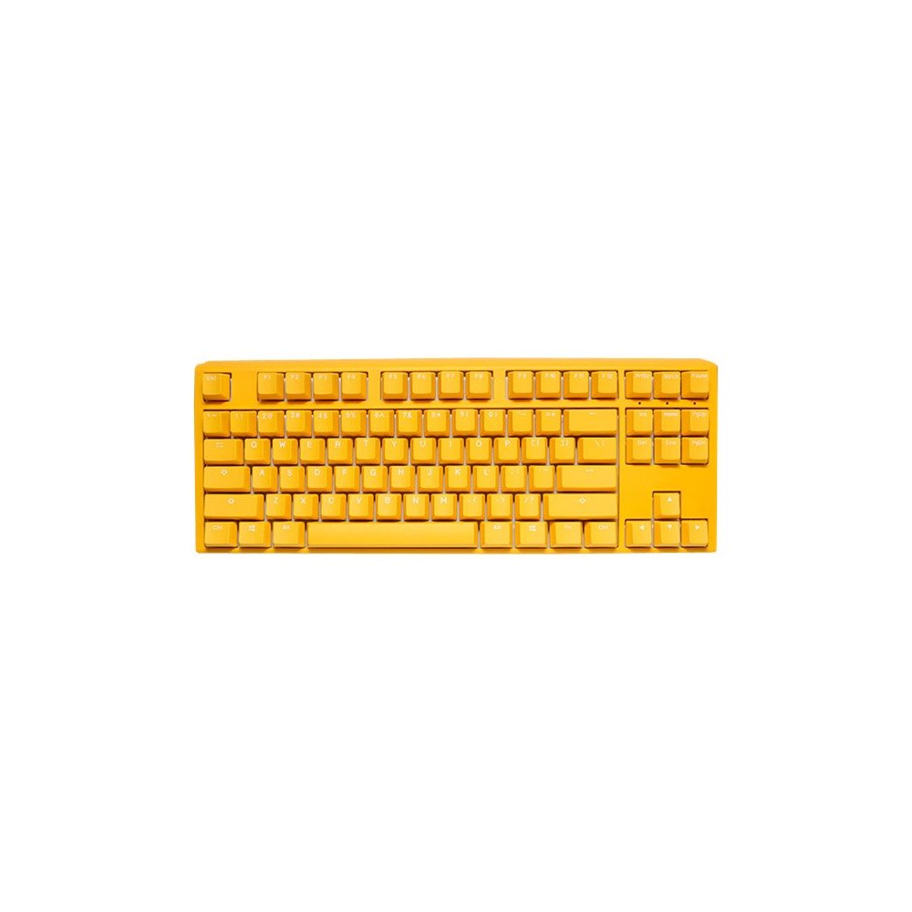 DuckyChannel International Ducky One 3 TKL - tangentbord - QWERTZ - tysk - yellow ducky Inmatningsenhet