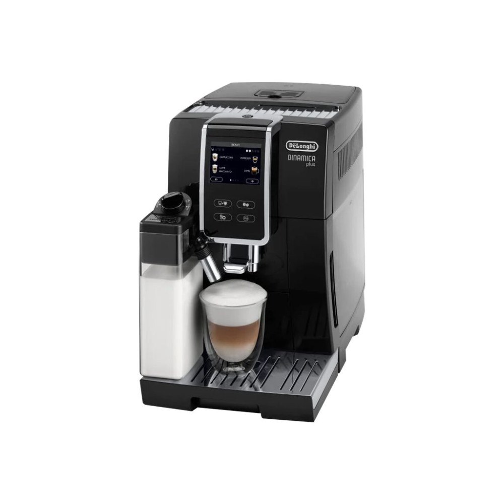 Delonghi De'Longhi Dinamica Plus ECAM370.70B - automatisk kaffekokare med mjölkskummare - 19 bar - svart
