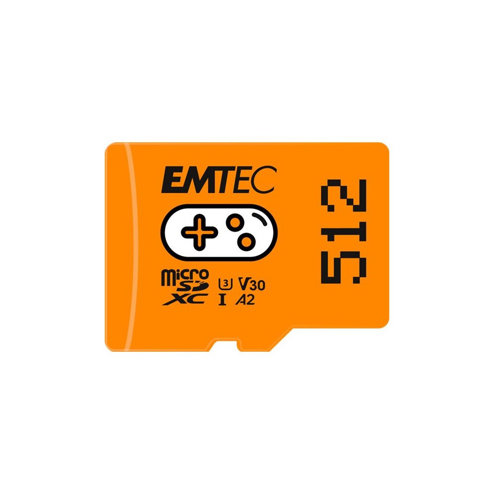 EMTEC International EMTEC Gaming - flash-minneskort - 512 GB - mikroSDXC UHS-I