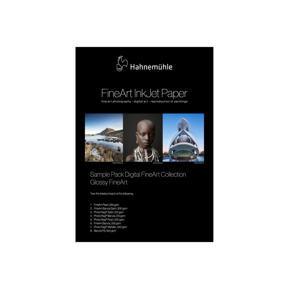 Hahnemühle FineArt GmbH Hahnemühle Digital FineArt - papper - blank - 16 ark - A4 (paket om 6)