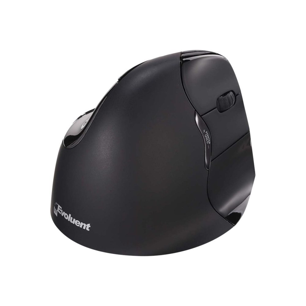 Bakker Elkhuizen Bakker Elkhuizen Evoluent Vertical Mouse 4 - vertikal mus - Bluetooth - svart