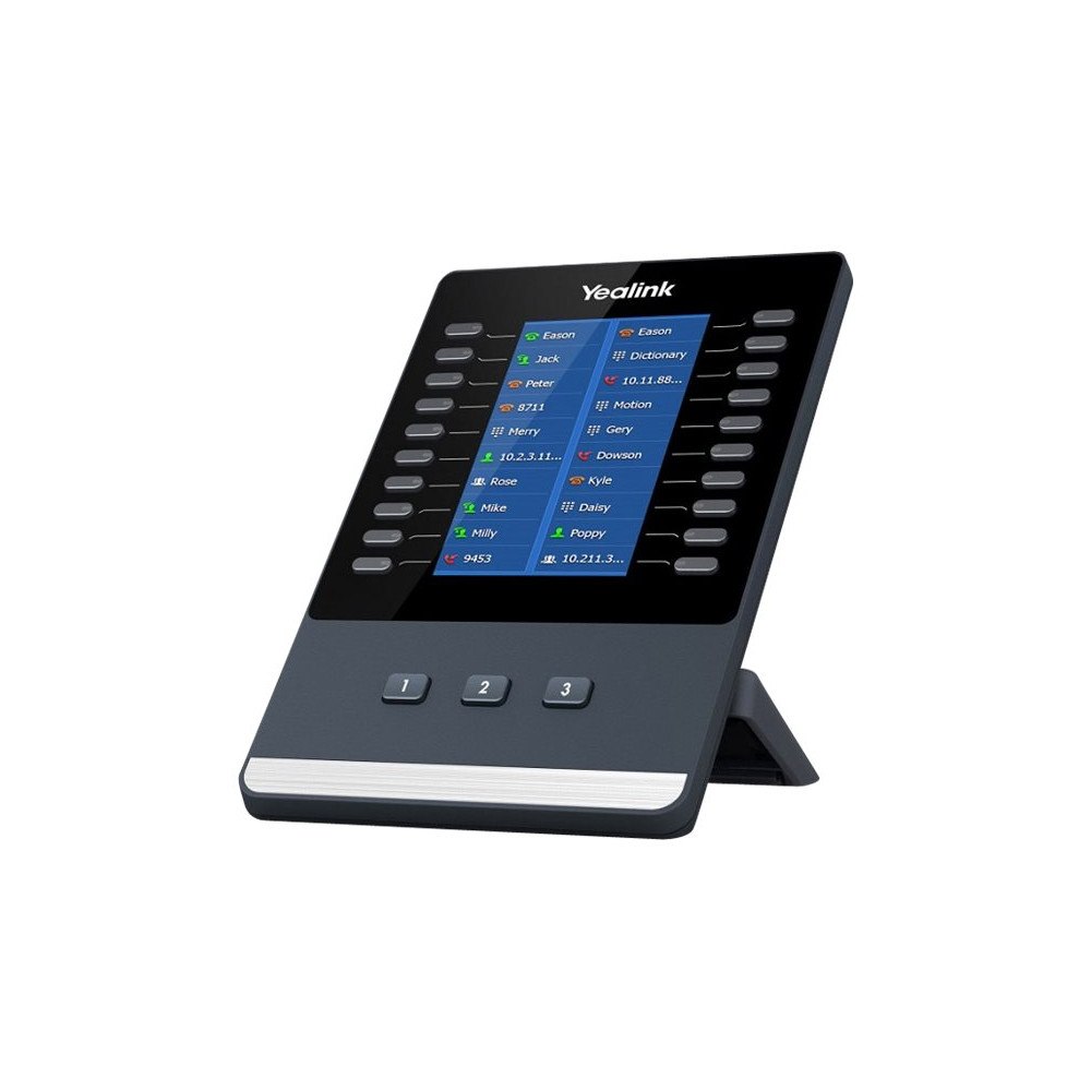 Yealink Network Technology Yealink EXP43 - expansionsmodul för extra knappar för VoIP-telefon - färg